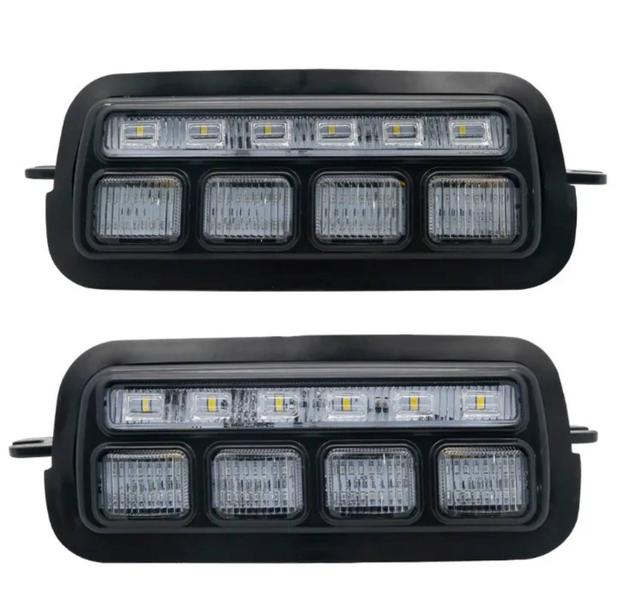 Светодиодные надфарники, подфарники на Ниву, 2 штуки