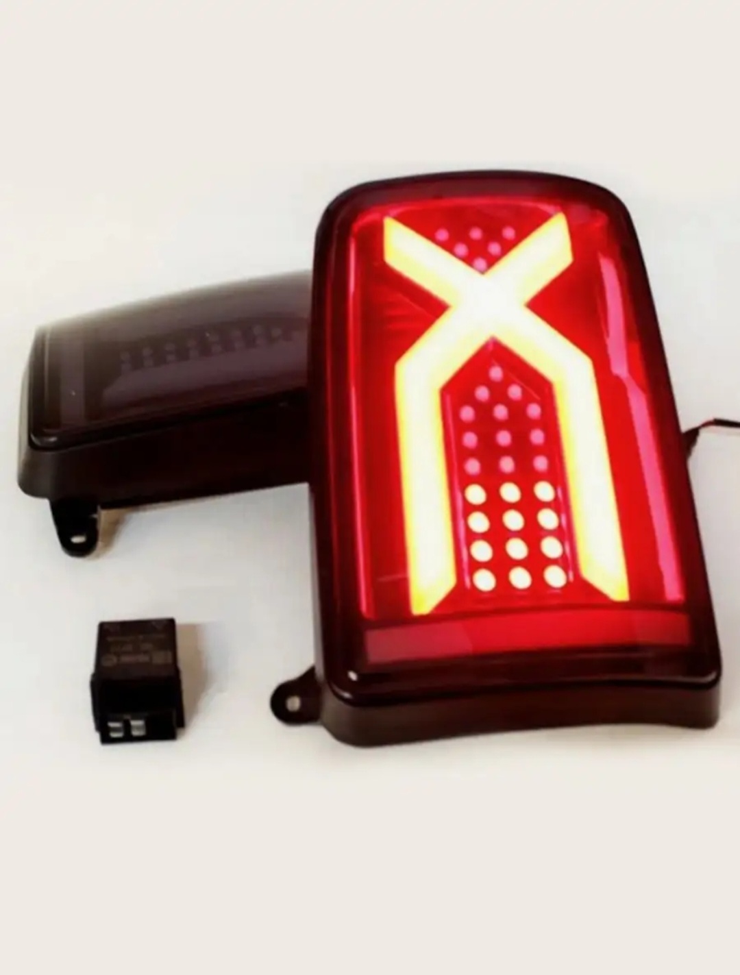 Задний фонарь (X-Style) красный, 2 штуки