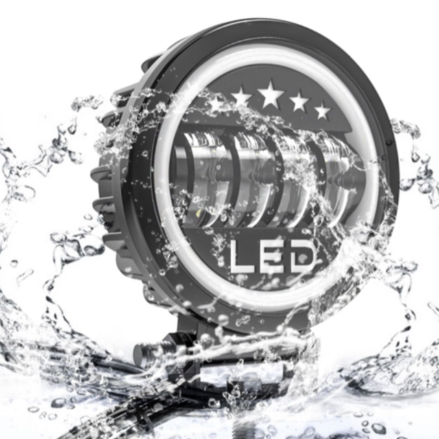 Фара дополнительного света круглая 40w, 2 штуки