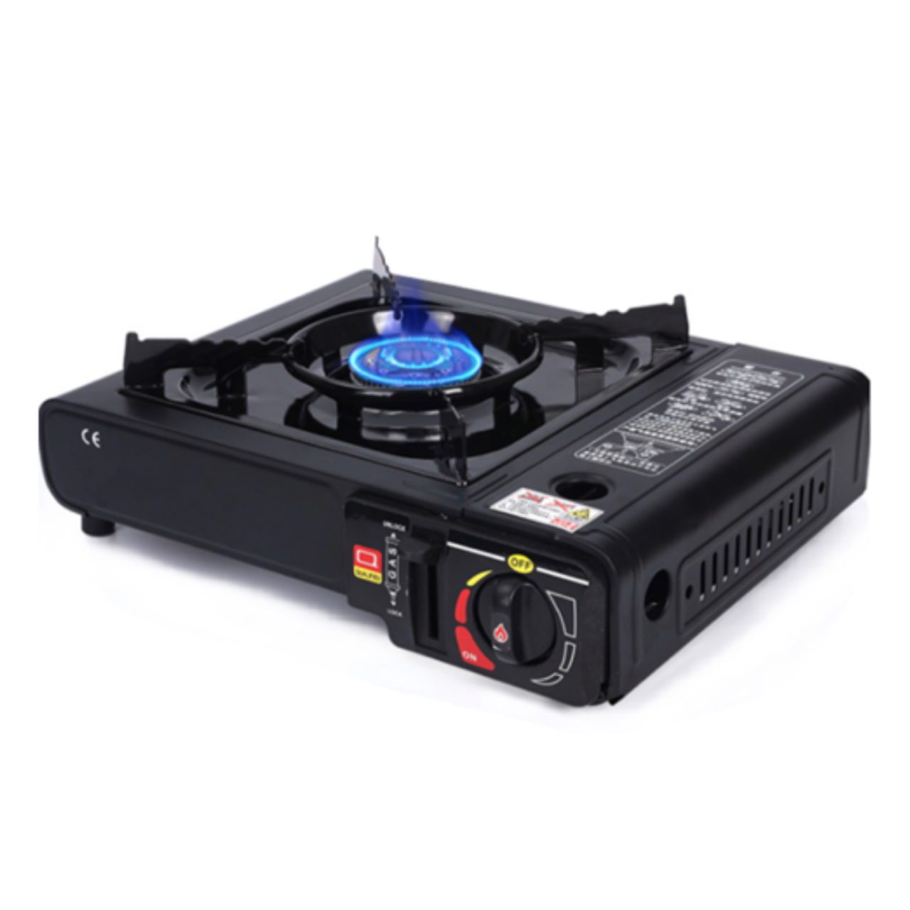Газовая туристическая плита с пьезоподжигом