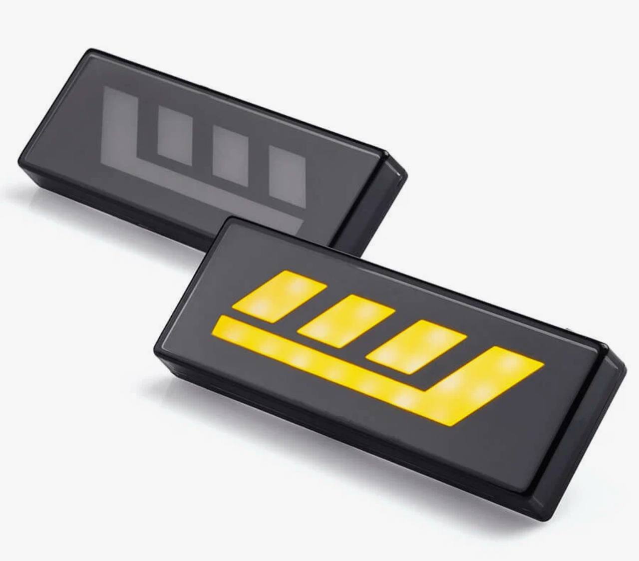 Светодиодный повторитель поворотника на (желтый), 2 штуки
