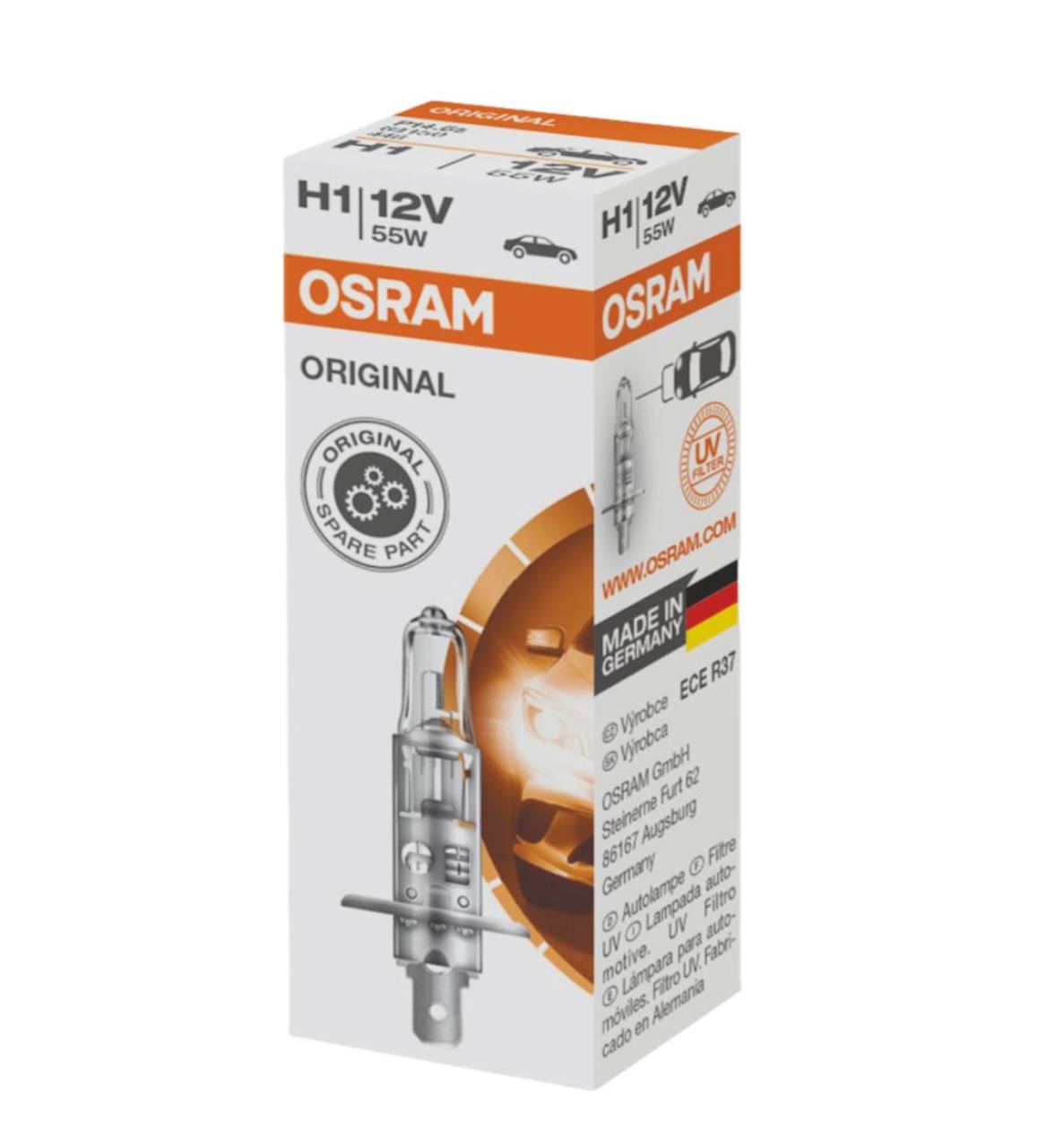 Лампа галогенная Osram цоколь Н1