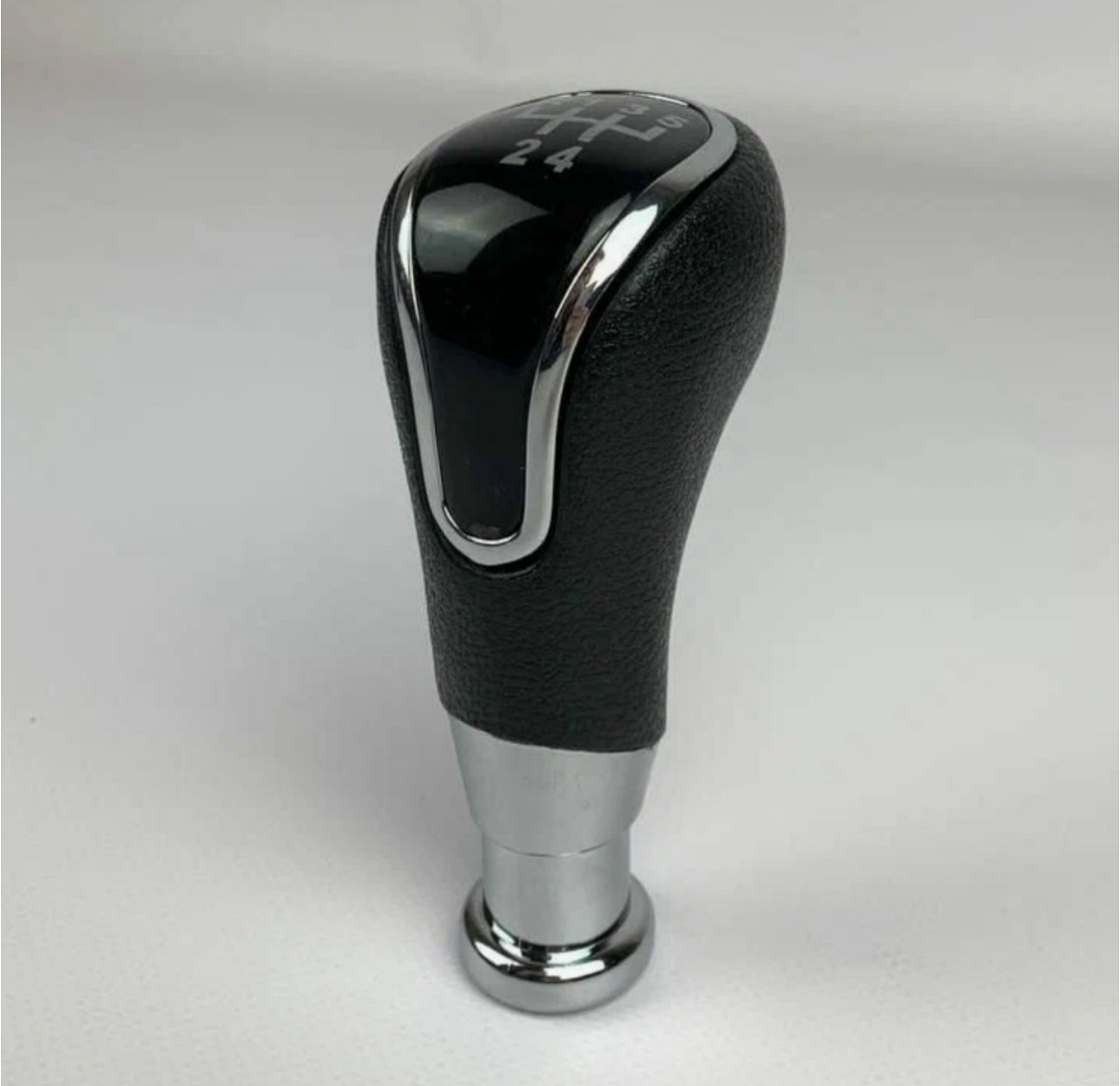 Головка рычага передач на Ваз Лада (черная+хром)