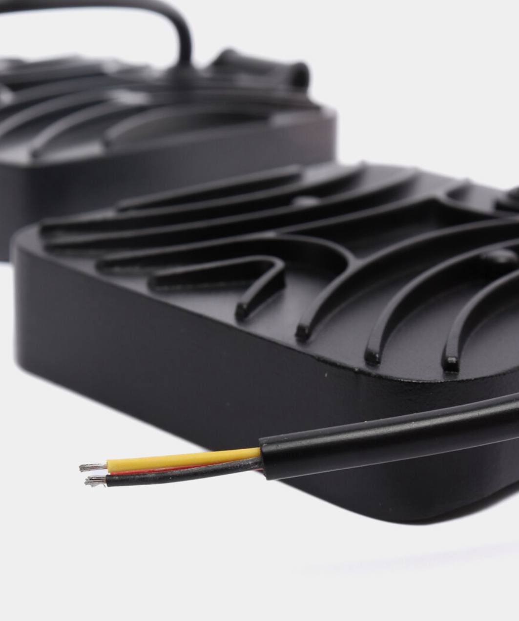 Вспышка ФСО мини дополнительного света с режимом стробоскоп (3 провода), 2 штуки