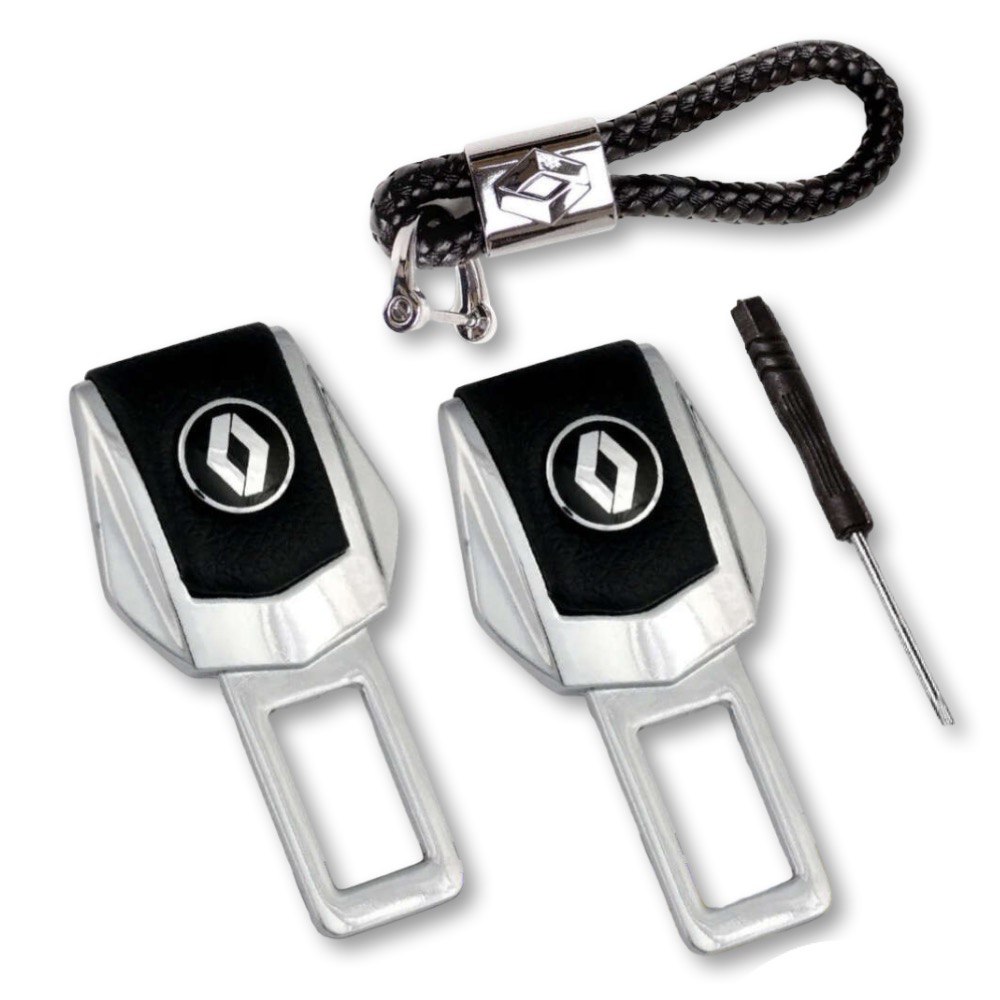 Заглушки ремня безопасности на Рено с брелком