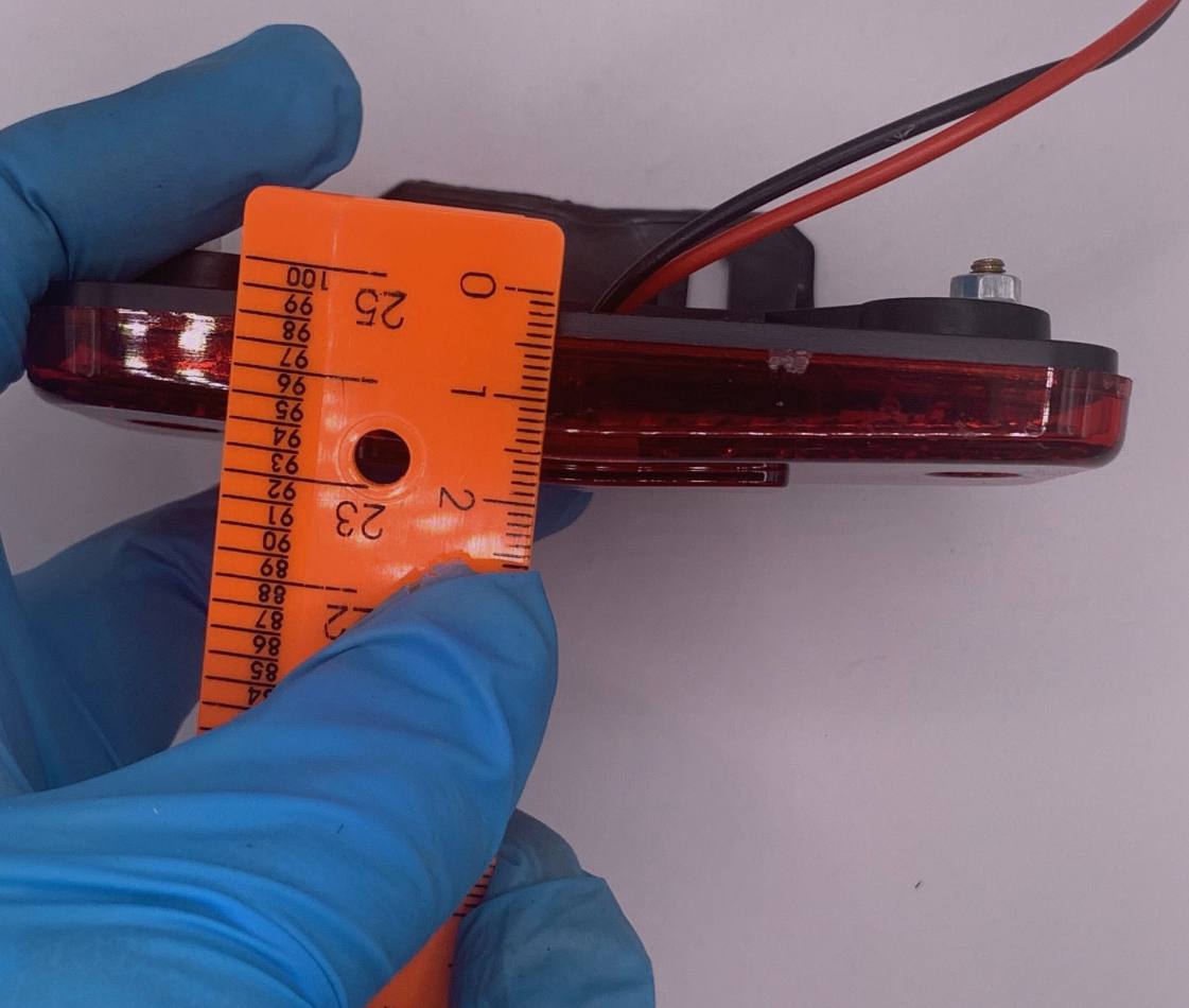 Светодиодный фонарь-катафота (красный)