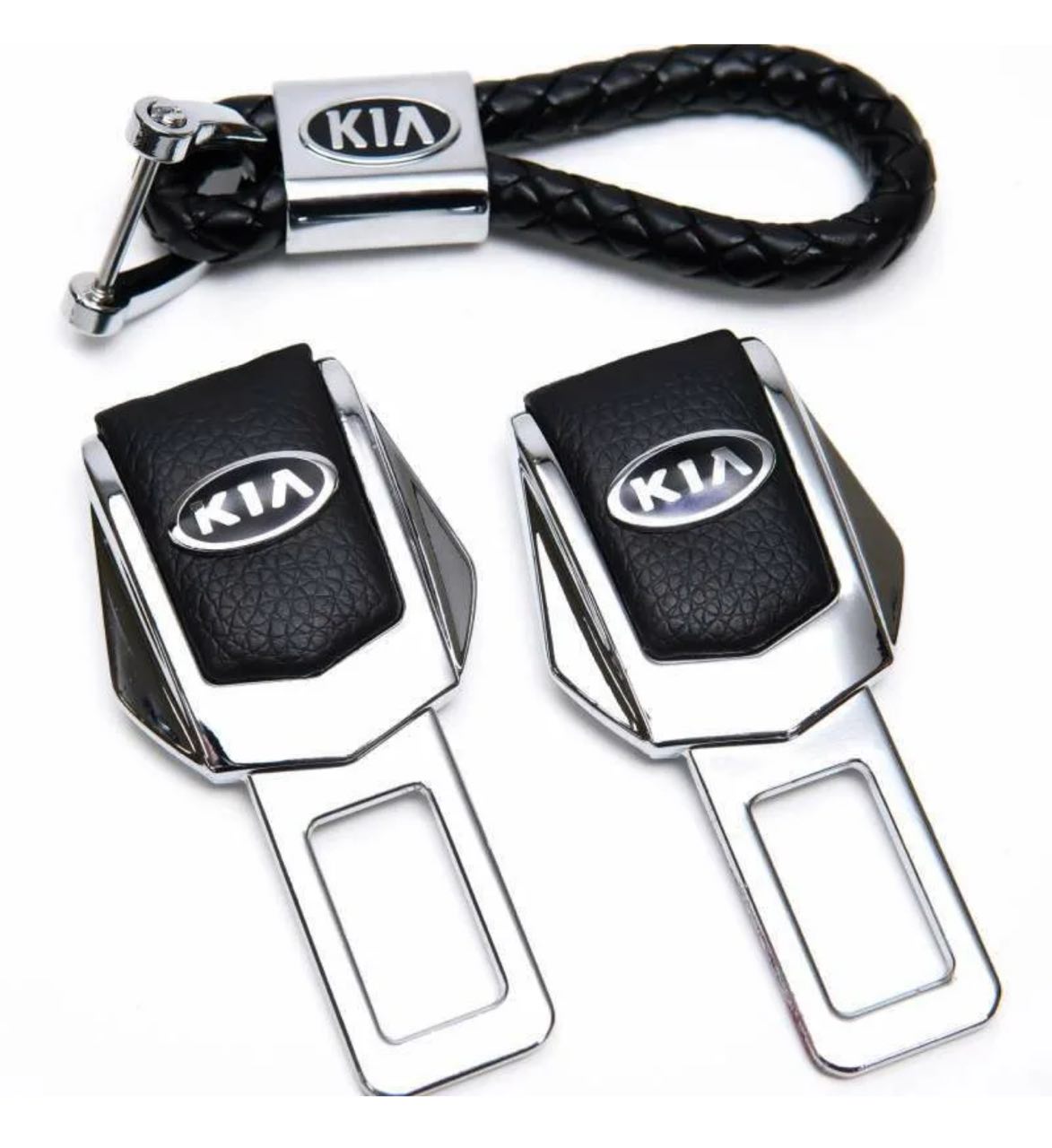Заглушки ремня безопасности на Киа с брелком