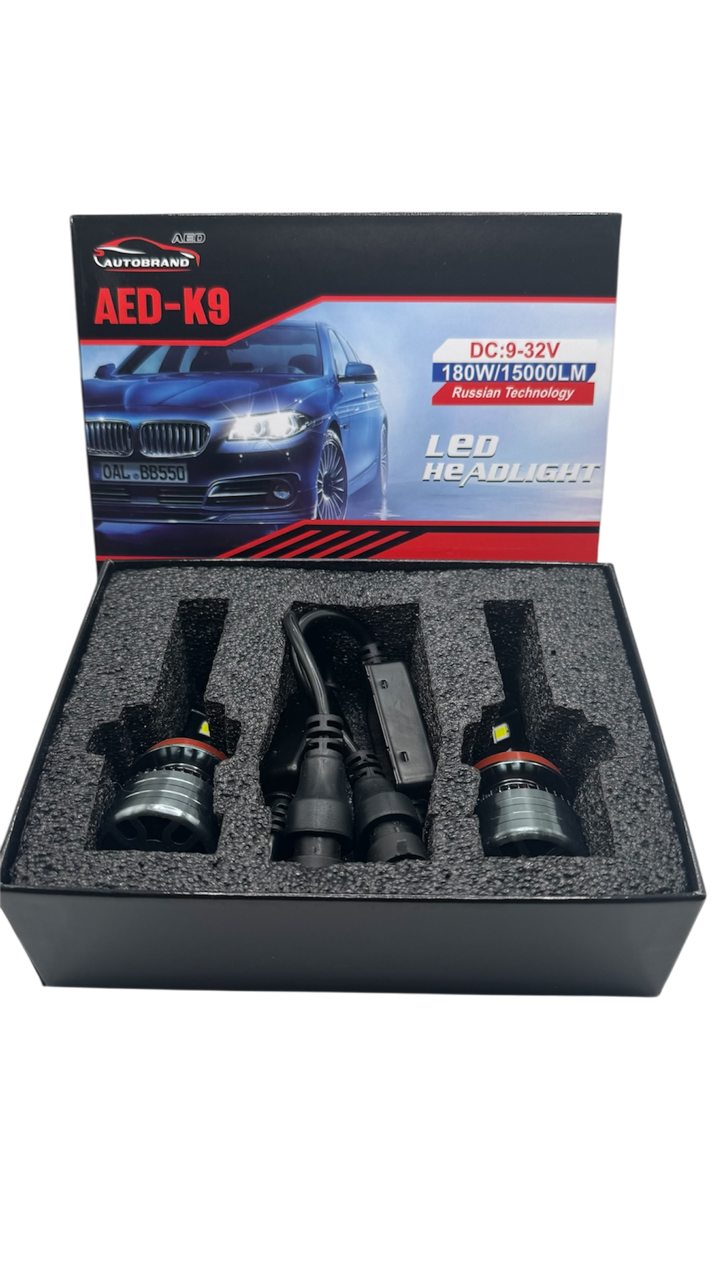 Лампа светодиодная AED9 цоколь HB4, 2 штуки