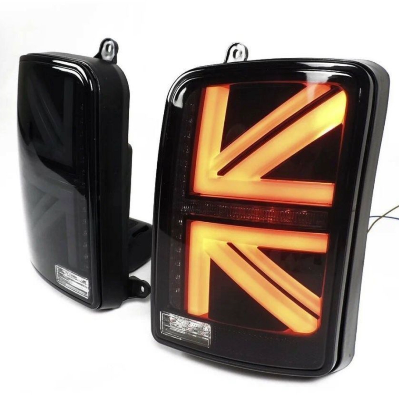 Задний фонарь (стиль флаг Британии) тонированные, 2 штуки