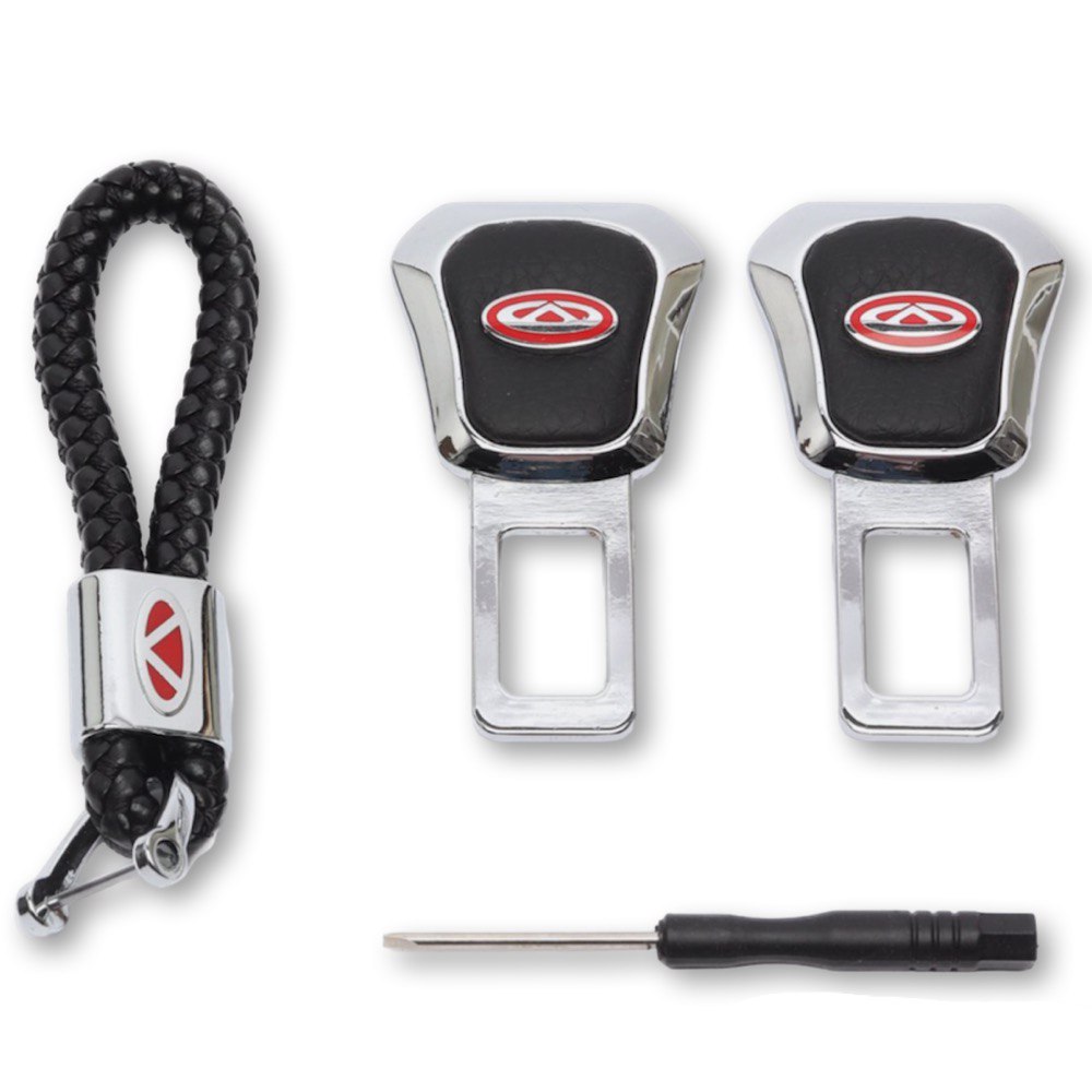 Заглушки ремня безопасности на Чери с брелком