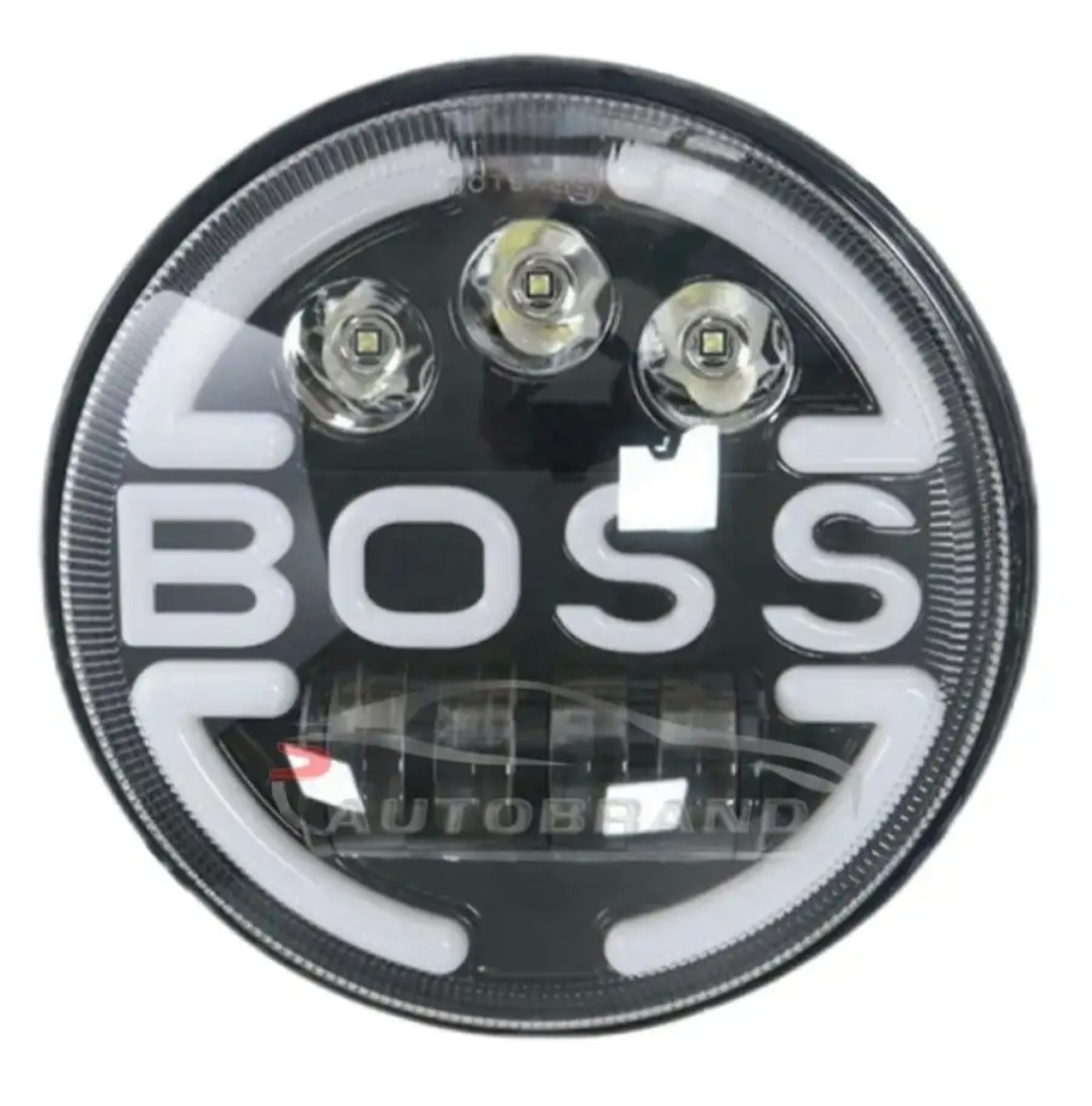 Фара светодиодная 7 дюймов (подсветка Boss)
