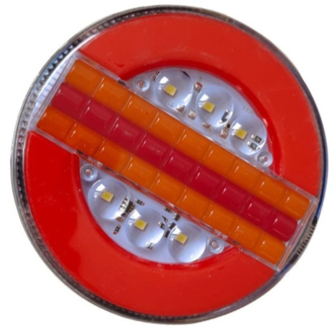 Задний светодиодный фонарь на грузовик (красный)