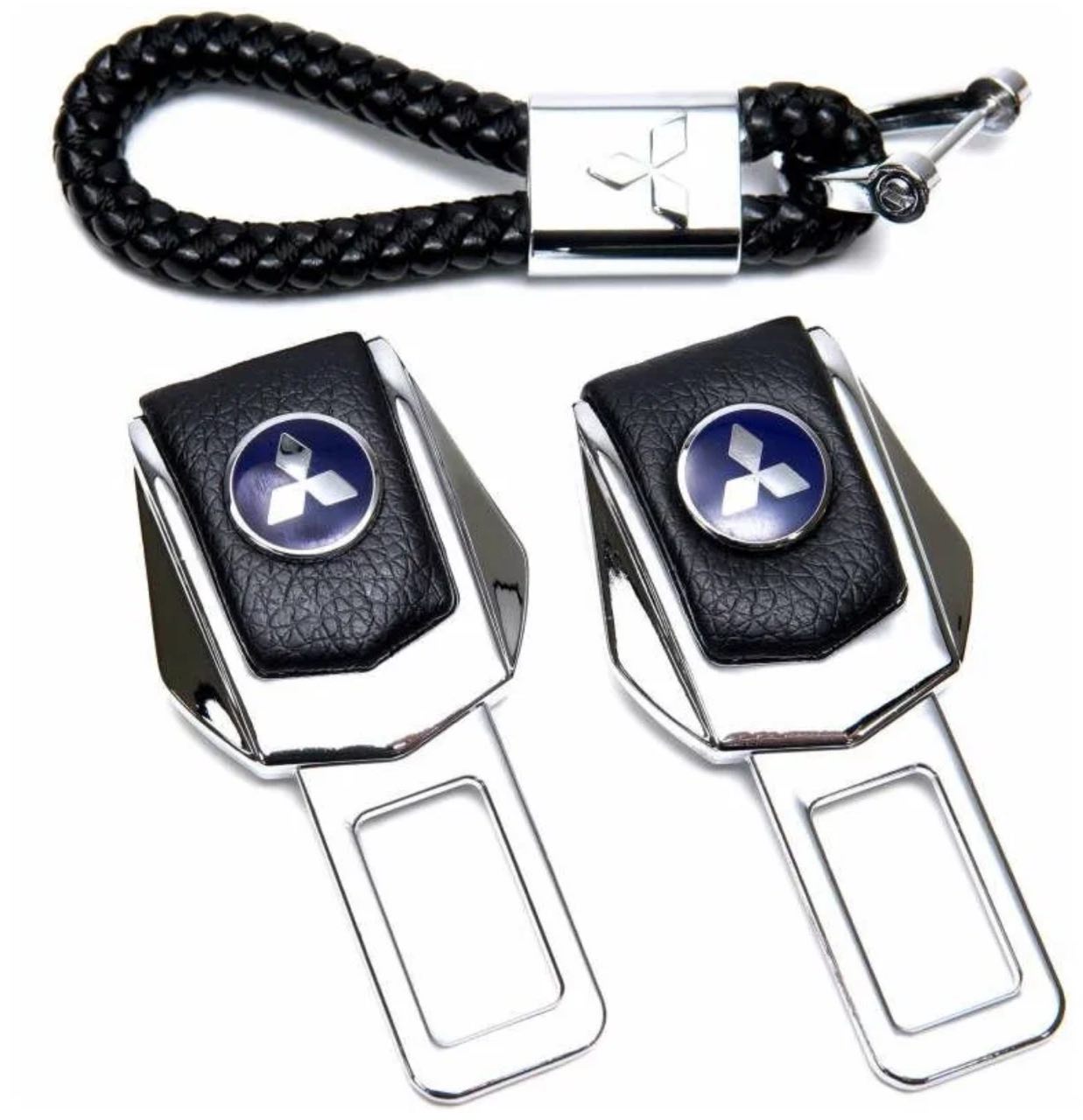 Заглушки ремня безопасности на Митцубиси с брелком