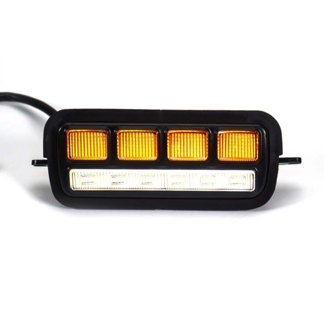 Светодиодные надфарники, подфарники на Ниву, 2 штуки