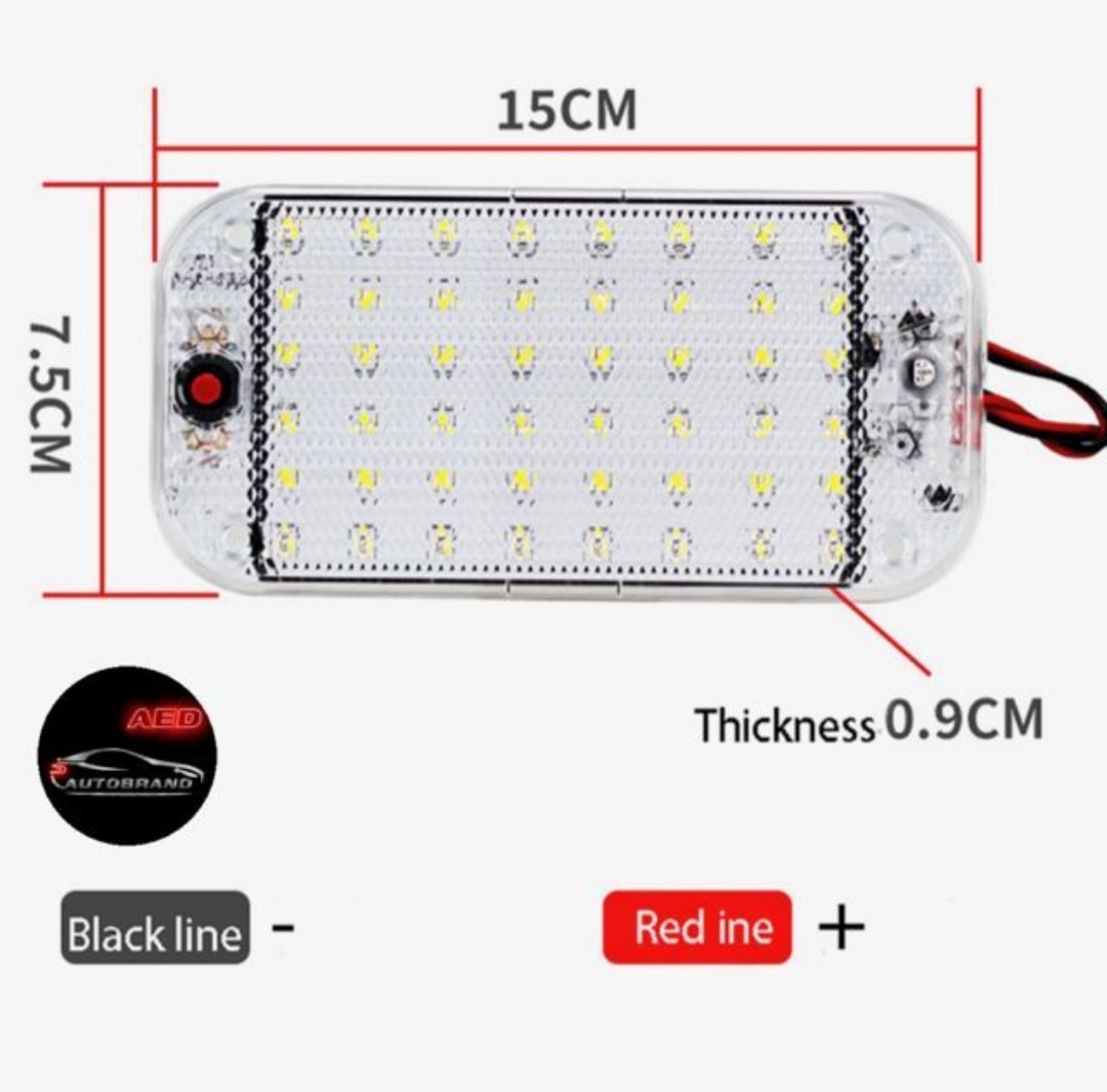 Светодиодный плафон освещения салона автомобиля