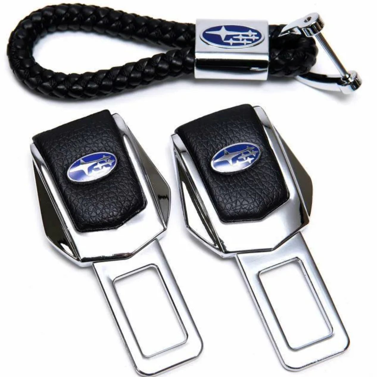 Заглушки ремня безопасности на Субару с брелком