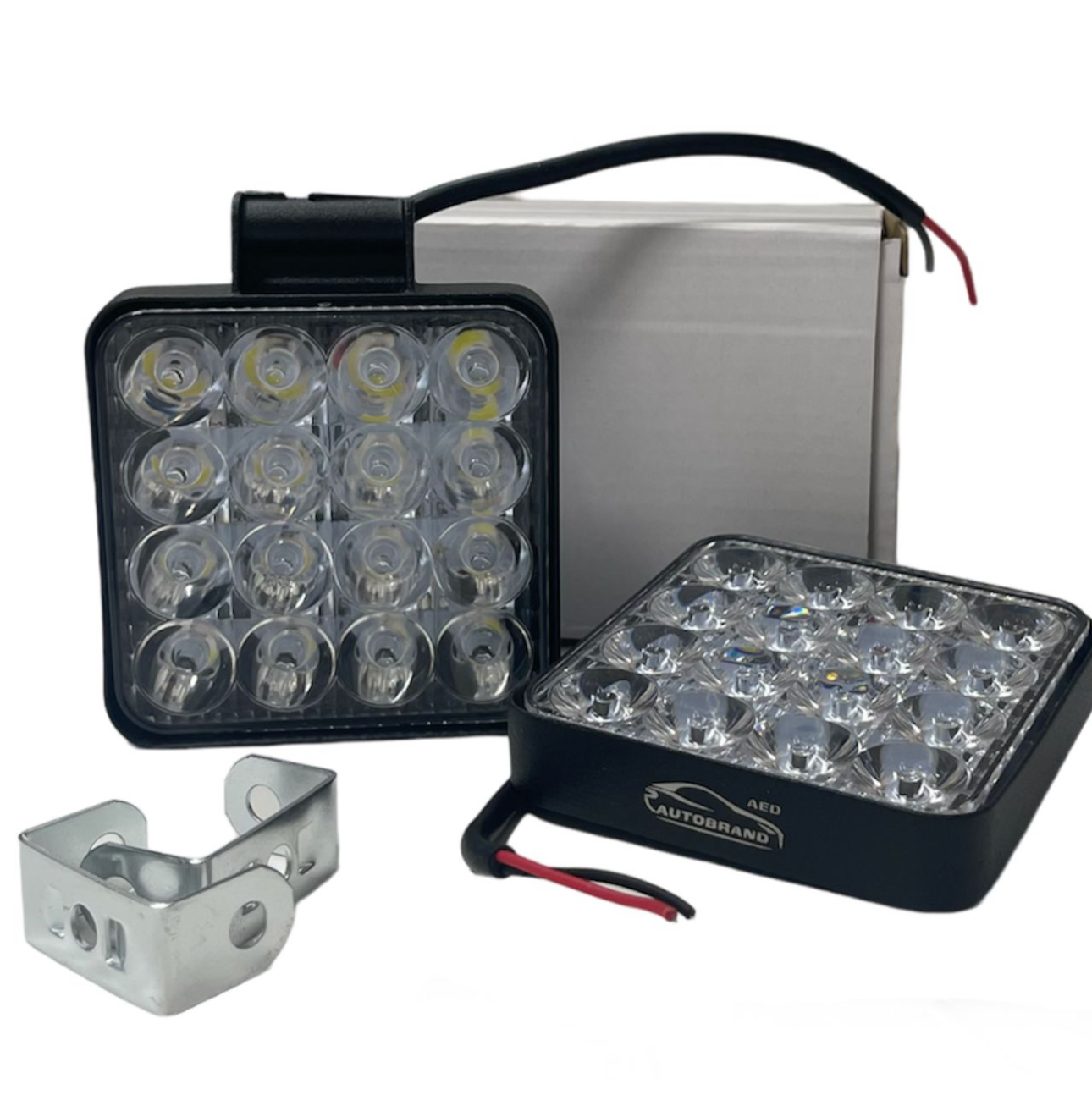 Вспышка ФСО мини дополнительного света с режимом стробоскоп (2 провода), 2 штуки