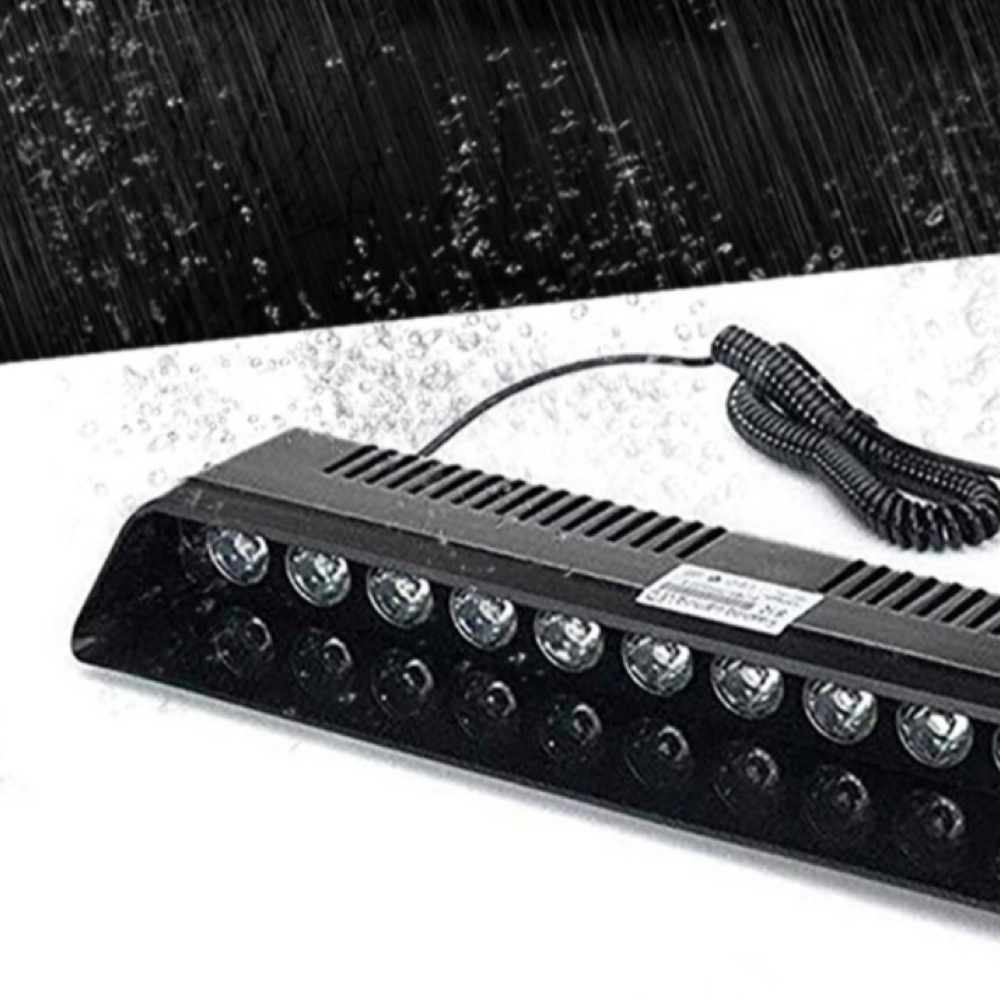 Стробоскоп под лобовое стекло (красный+синий)