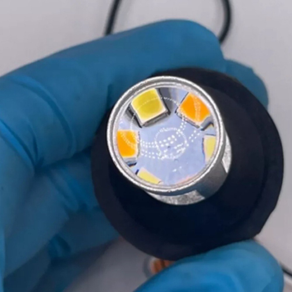 Лампа в поворотники с ДХО (американка) 1156-2835-42SMD, 2 штуки