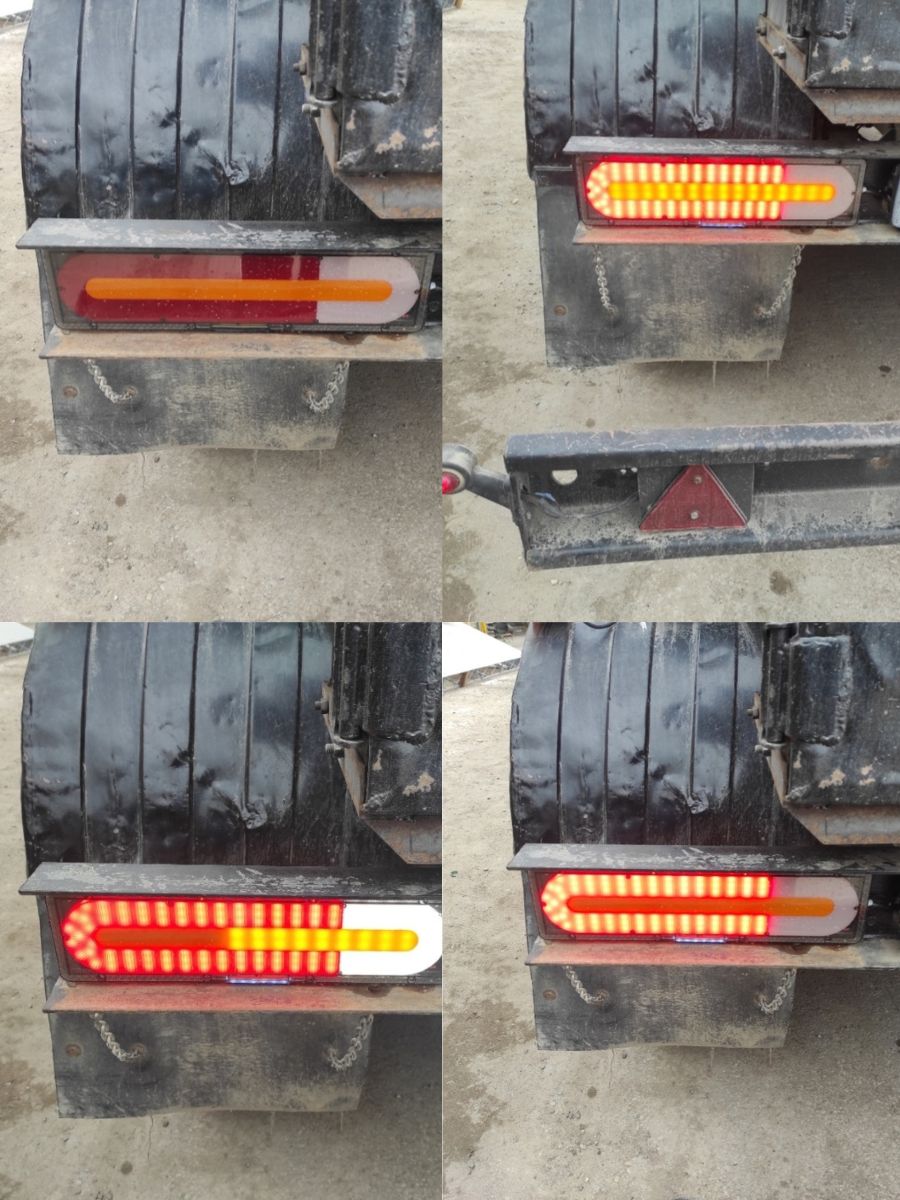 Задние светодиодные фонари на грузовик 24v