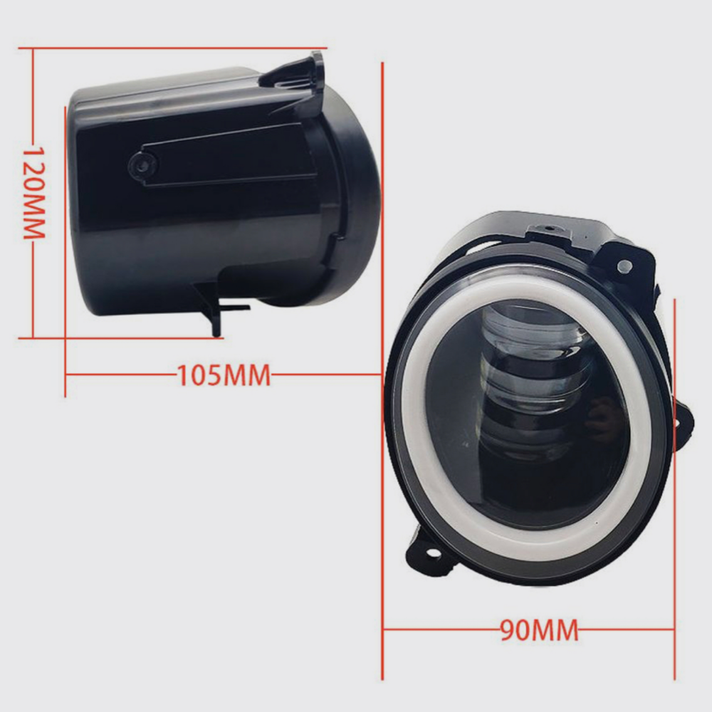 Противотуманные фары на Ларгус с ДХО, 70w