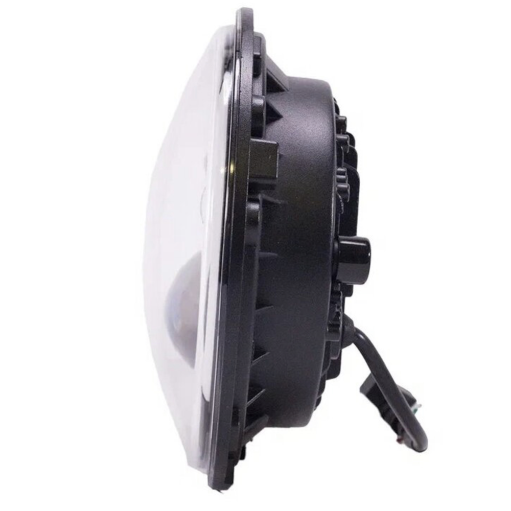 Фара светодиодная (полукольцо) 7 дюймов