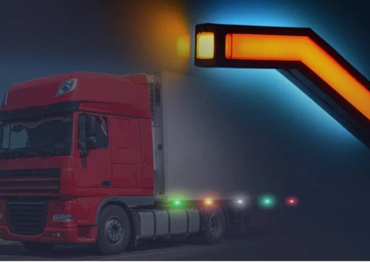 Габаритный фонарь (рога), 2 штуки