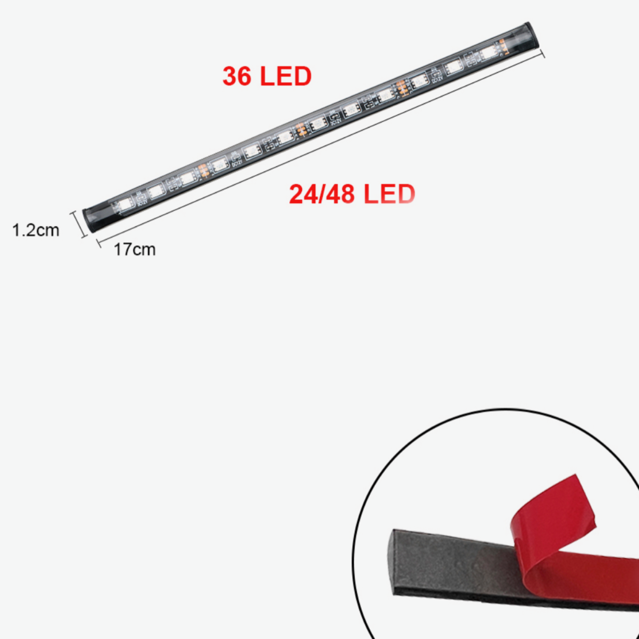 Подсветка для ног в салон автомобиля