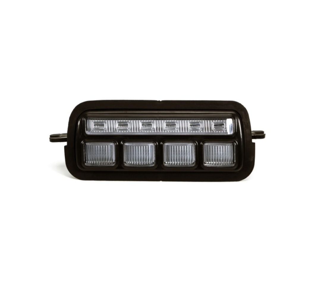 Светодиодные надфарники, подфарники на Ниву, 2 штуки