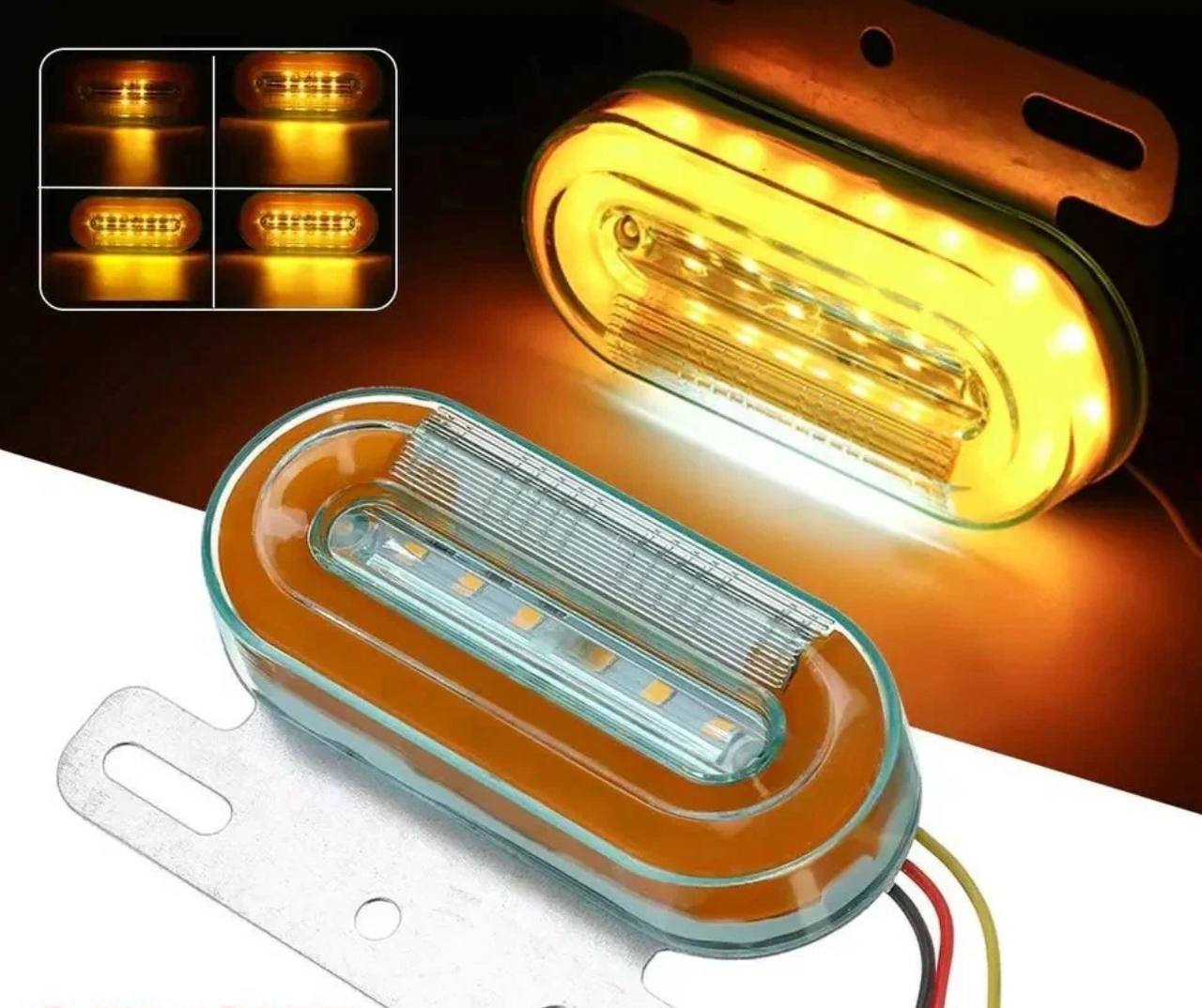 Габаритный фонарь 12v, 4 штуки