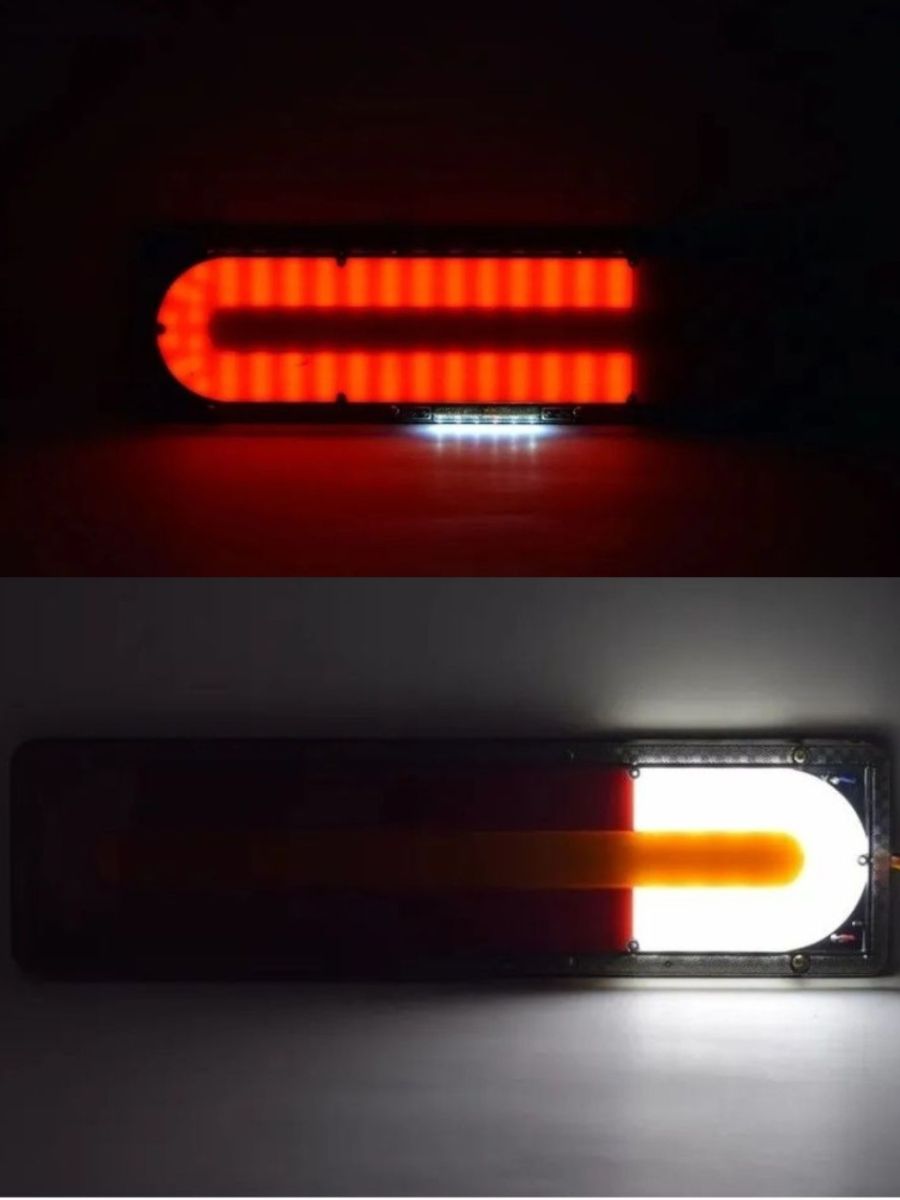 Задние светодиодные фонари на грузовик 24v