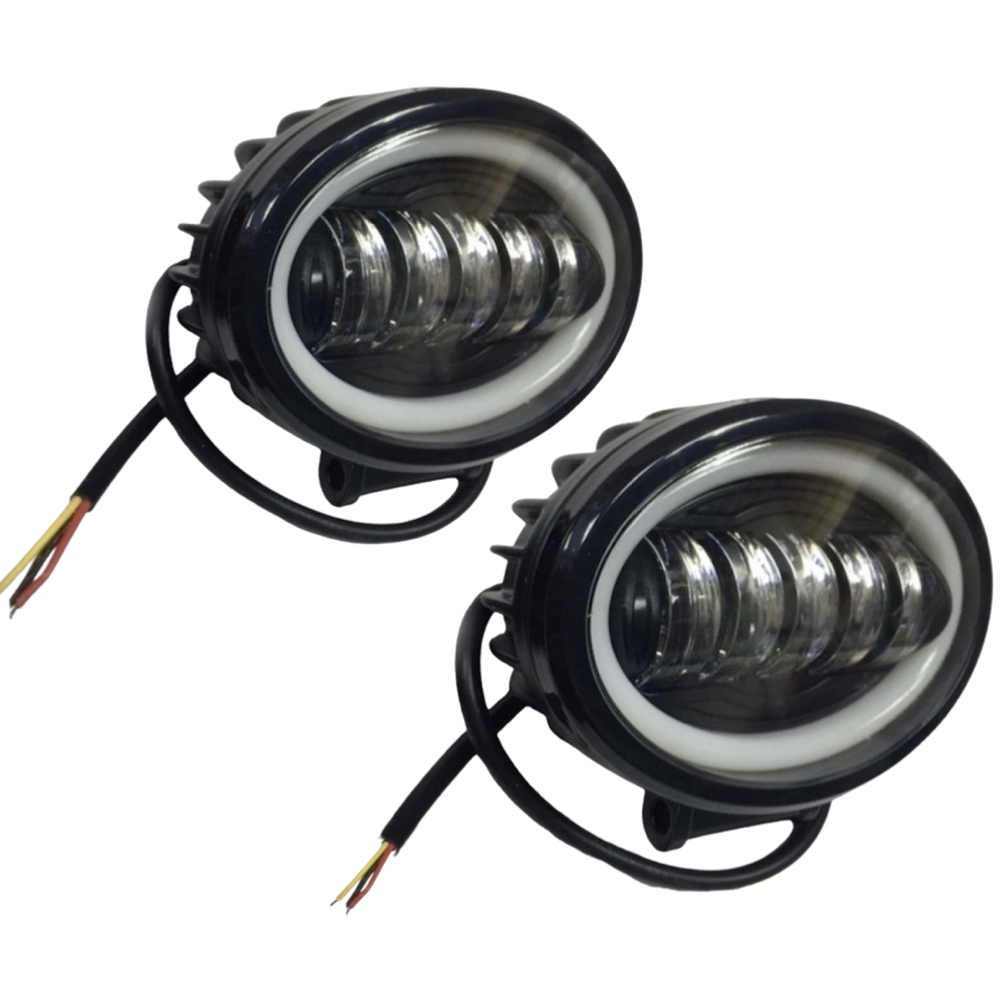 Фара дополнительного света овальная 50w, 2 штуки