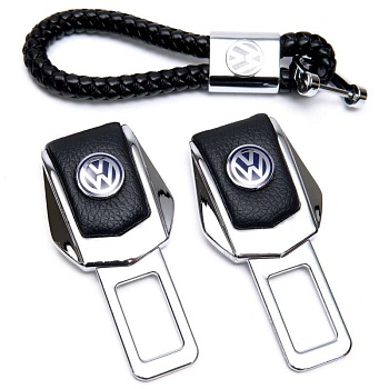 Заглушки ремня безопасности на Фольцваген с брелком
