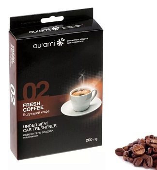 Ароматизатор под сиденье Aurami кофе