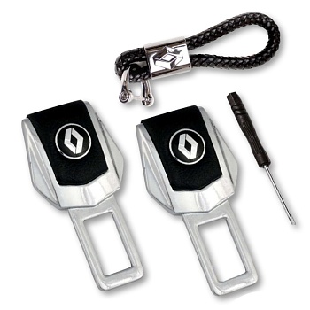 Заглушки ремня безопасности на Рено с брелком