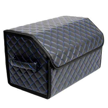 Органайзер короб из экокожи в багажник автомобиля