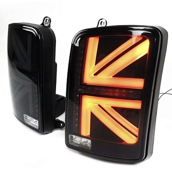 Задний фонарь (стиль флаг Британии) тонированные, 2 штуки