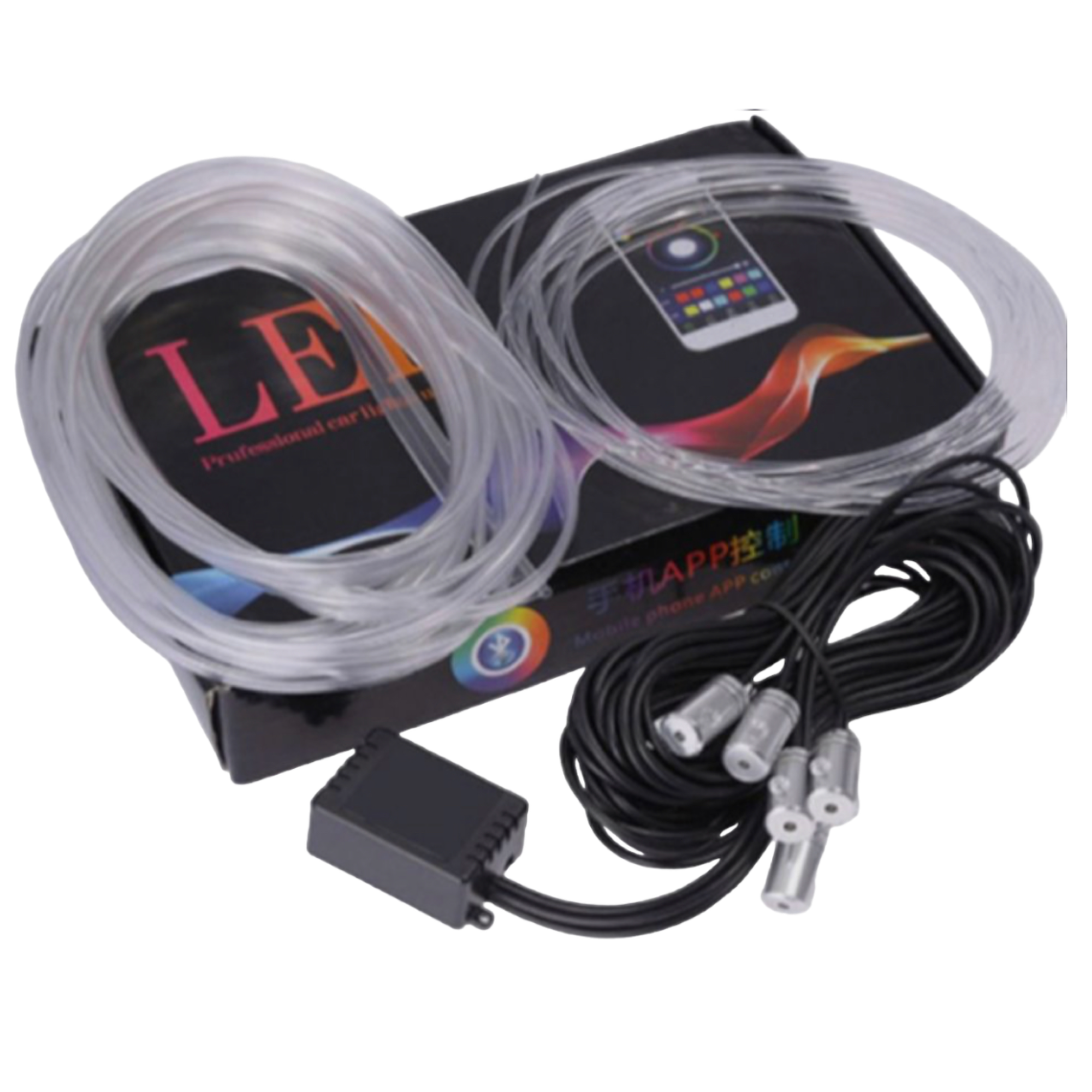 Контурная подсветка салона авто