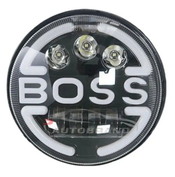 Фара светодиодная 7 дюймов (подсветка Boss)