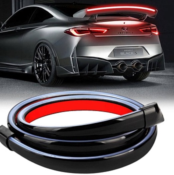 Спойлер на липкой ленте с подсветкой, 120 см