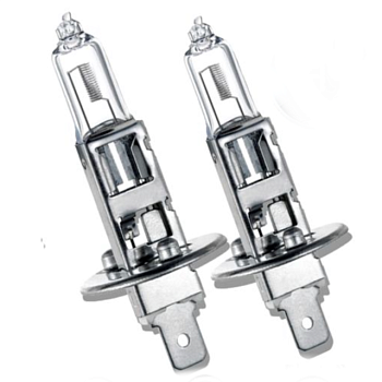 Лампа галогенная цоколь Н1, 2 штуки
