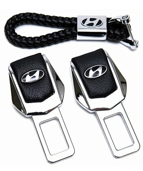 Заглушки ремня безопасности на Хендай с брелком