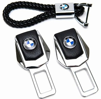Заглушки ремня безопасности на БМВ с брелком