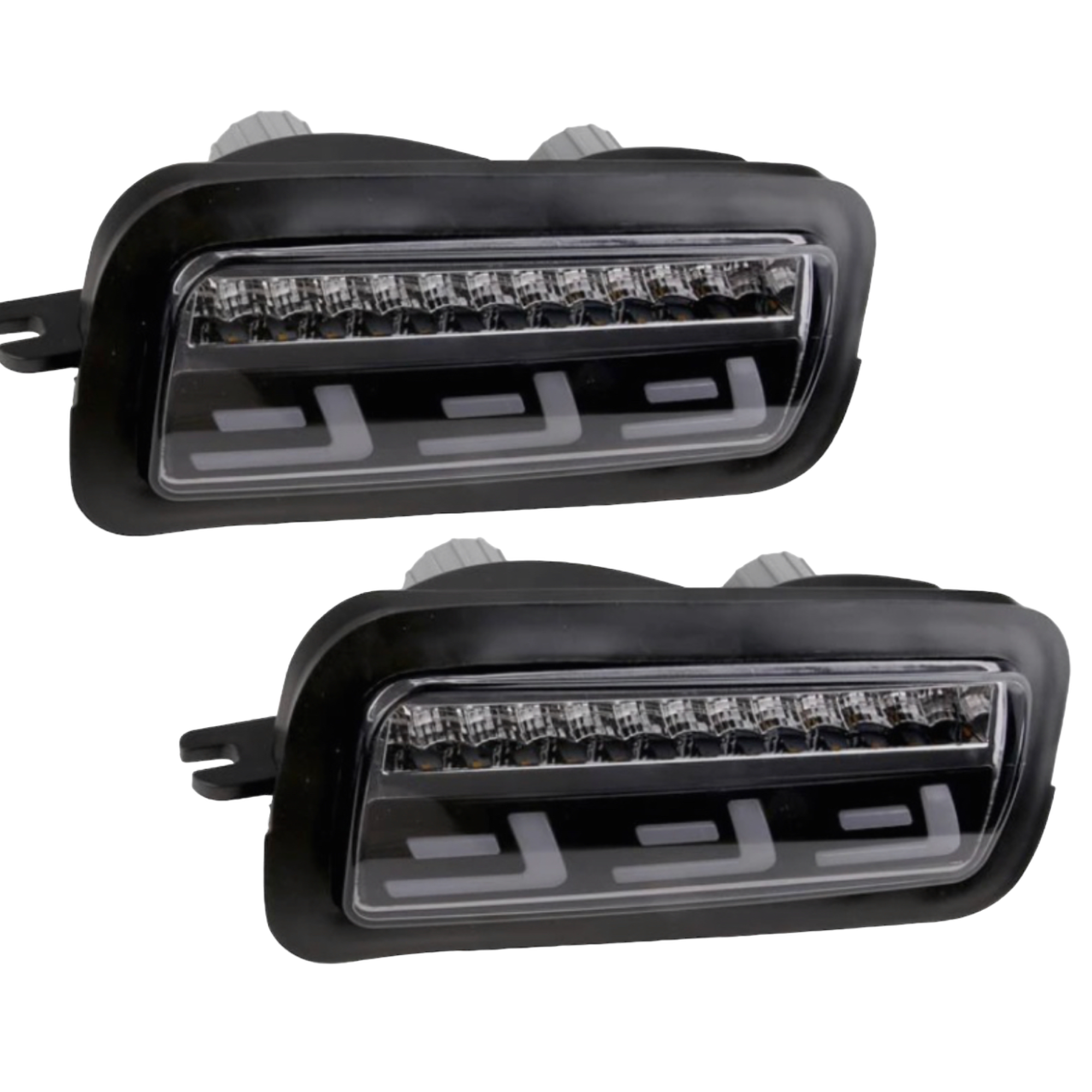 Светодиодные надфарники, подфарники на Ниву, 2 штуки