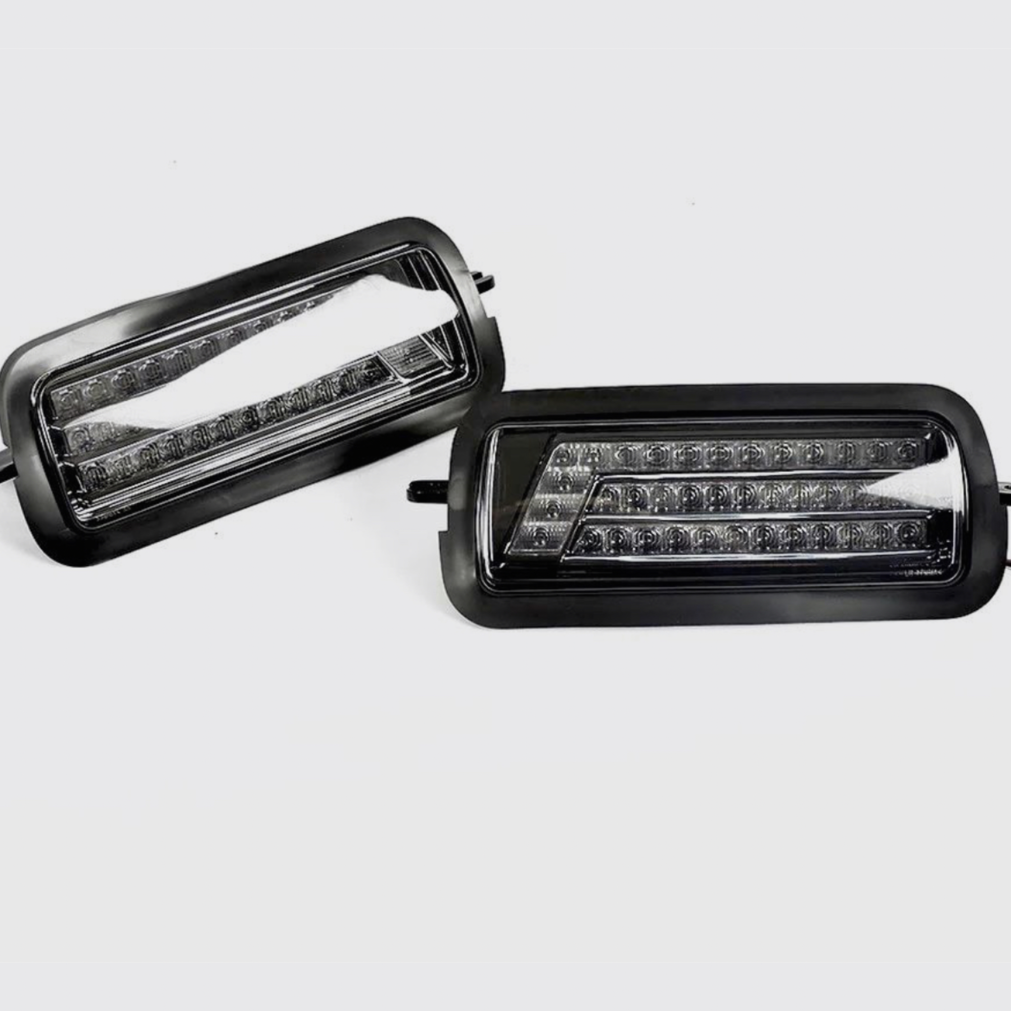 Светодиодные надфарники, подфарники на Ниву, 2 штуки