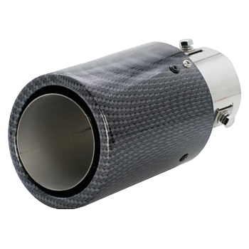 Насадка на глушитель с подсветкой (красная)