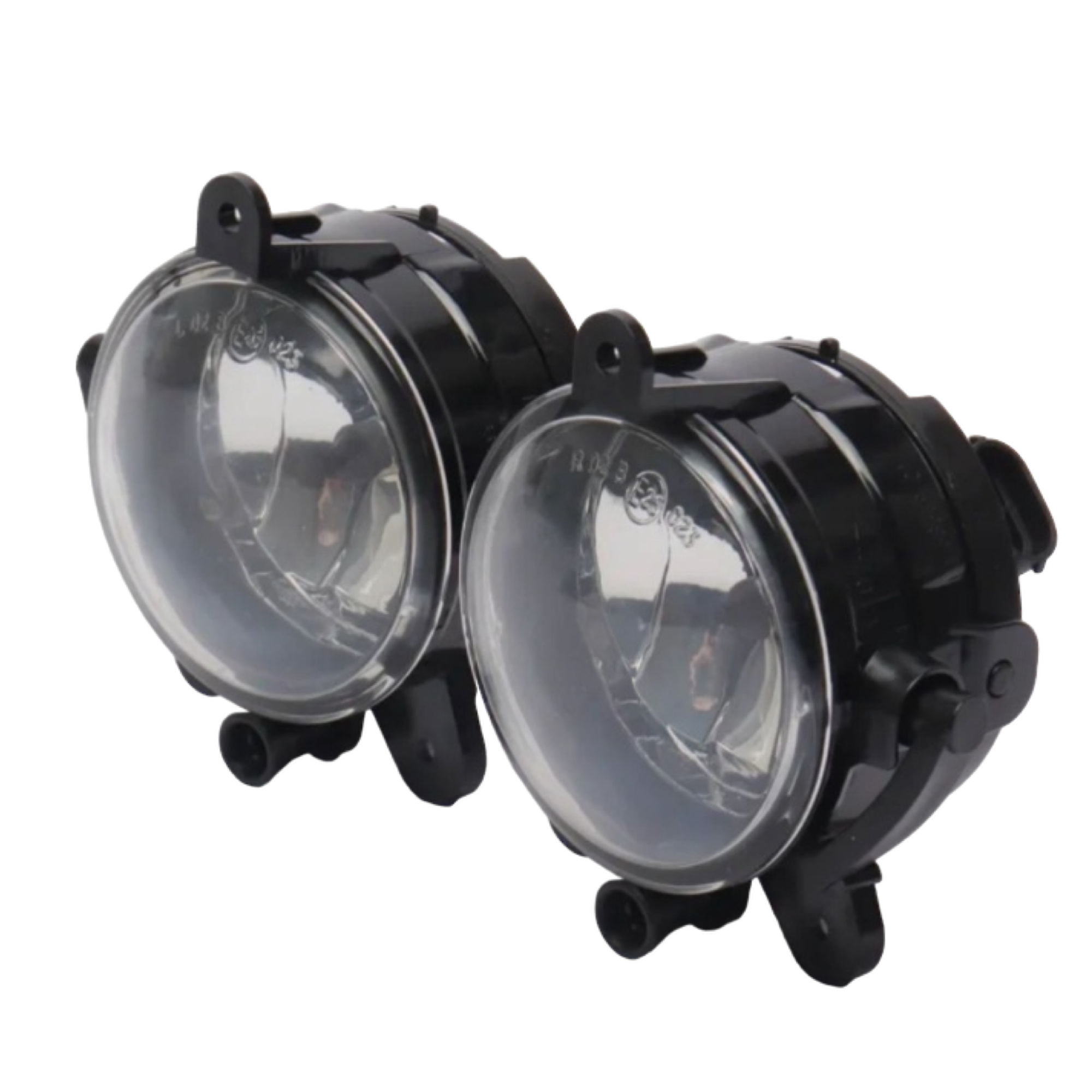 Противотуманные фары на Приору (рифленые) с лампой, 30w