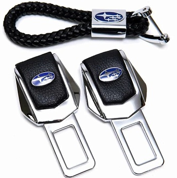 Заглушки ремня безопасности на Субару с брелком