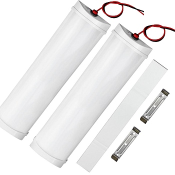 Светодиодный плафон освещения салона автомобиля, 2 штуки