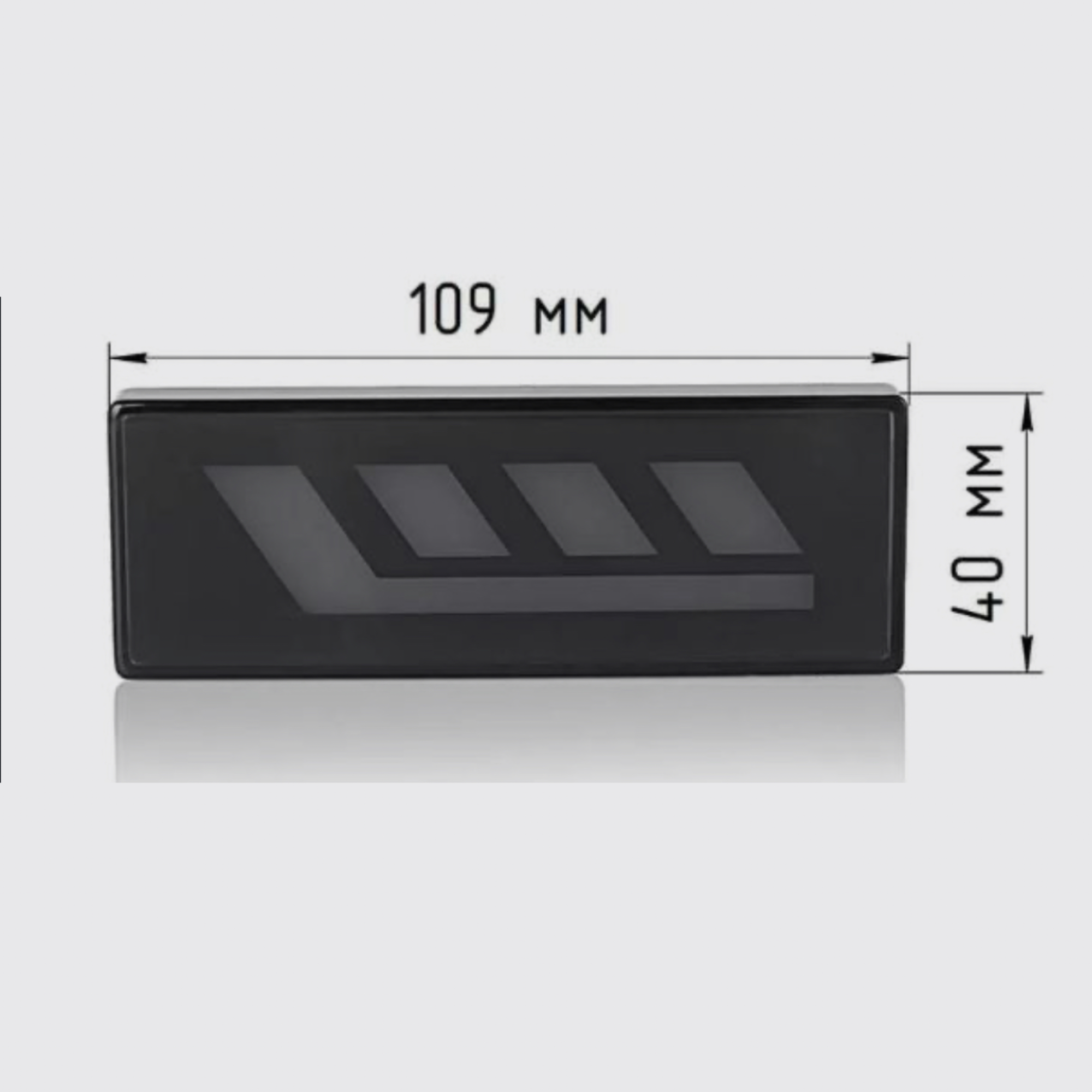 Светодиодный повторитель поворотника на (желтый), 2 штуки